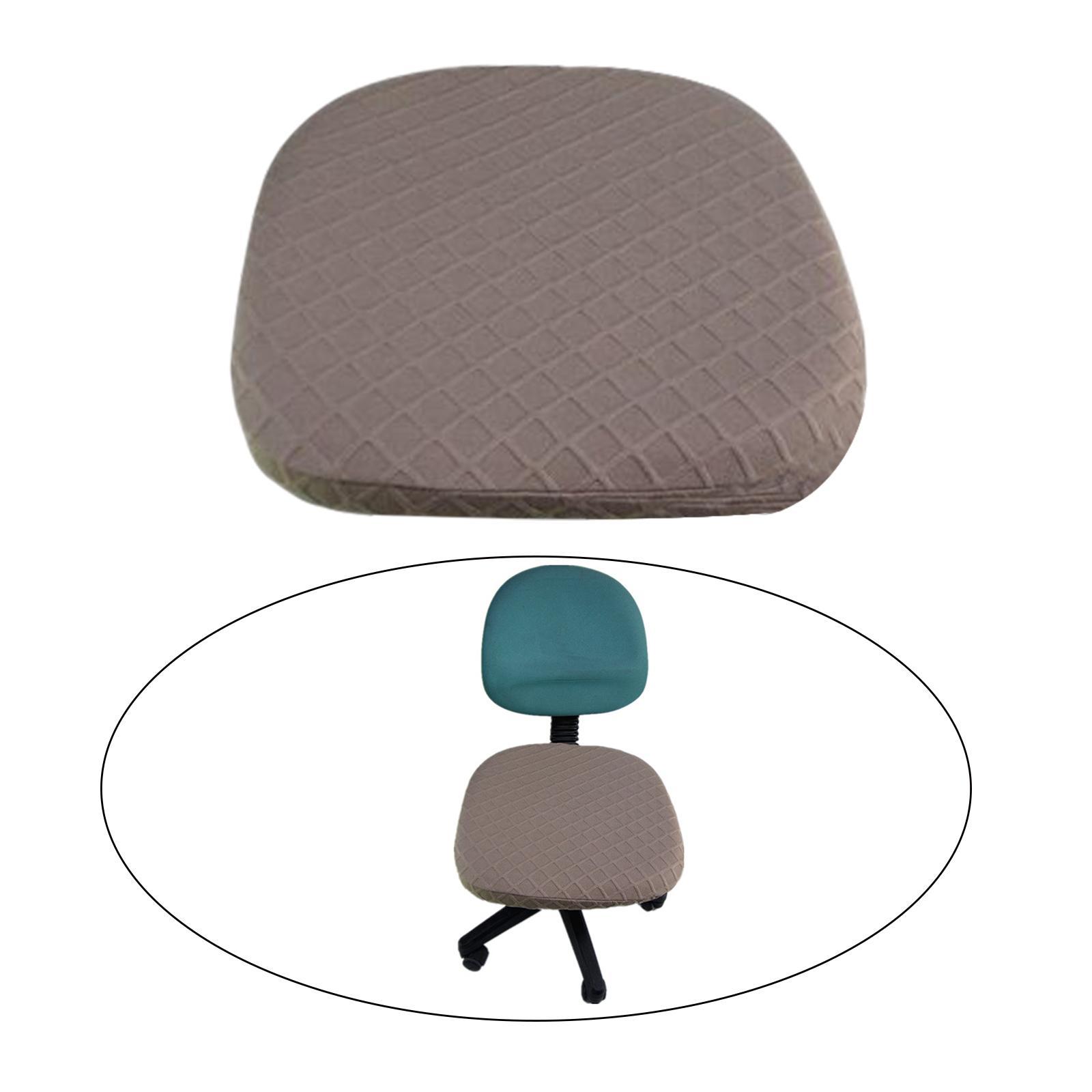 Stretch Jacquard Computer Chair Seat Cover Durable Fabric