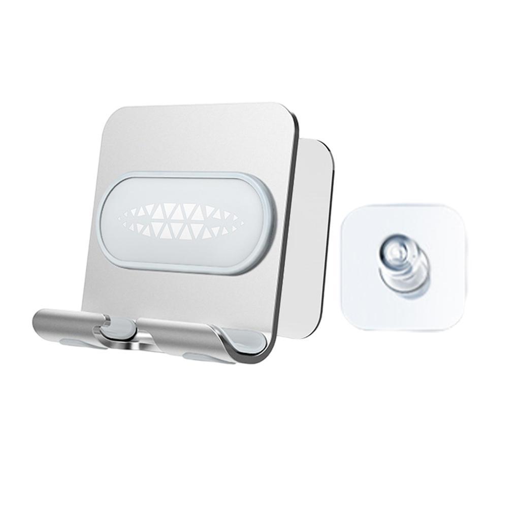 2 PCS Shower  Holder Hands Free Bathroom  Mirrors