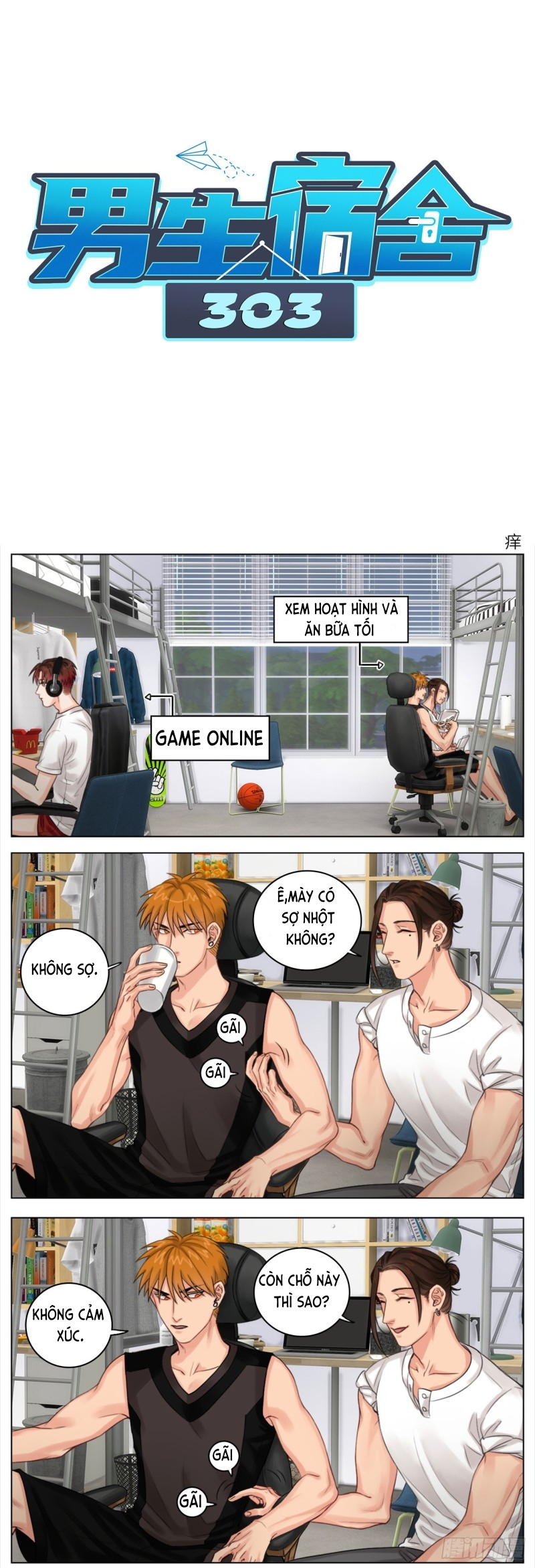 ký túc xá nam phòng 303 chapter 3 1