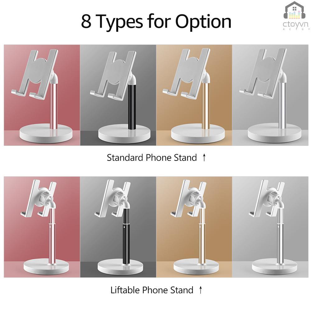 Giá đỡ nâng điện thoại để bàn bằng hợp kim nhôm 10 inch