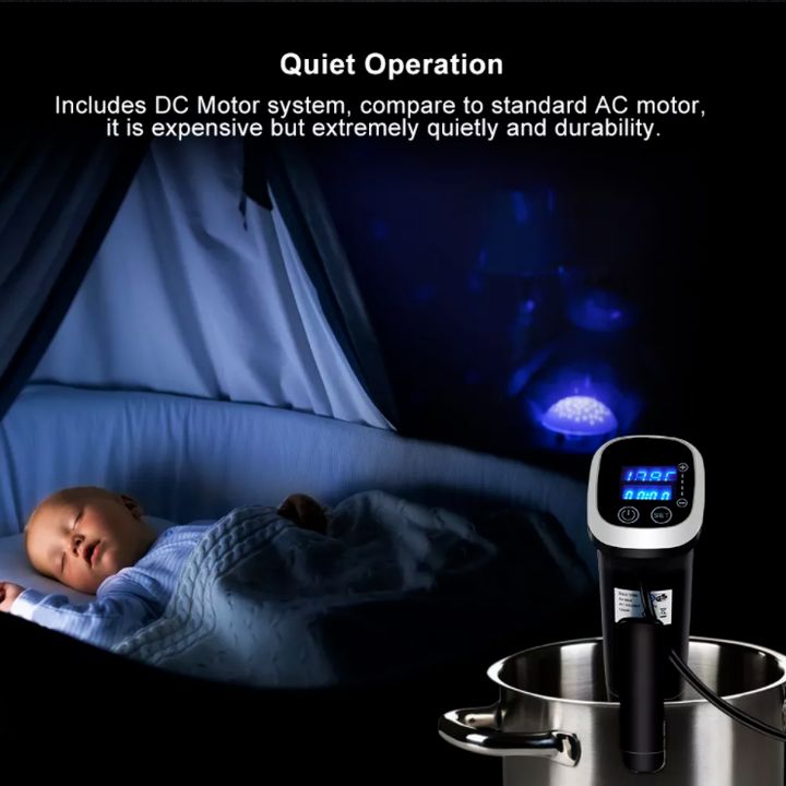 Máy nấu chậm Sous vide Công suất1200W BioloMix SV-8008 - Hàng chính hãng