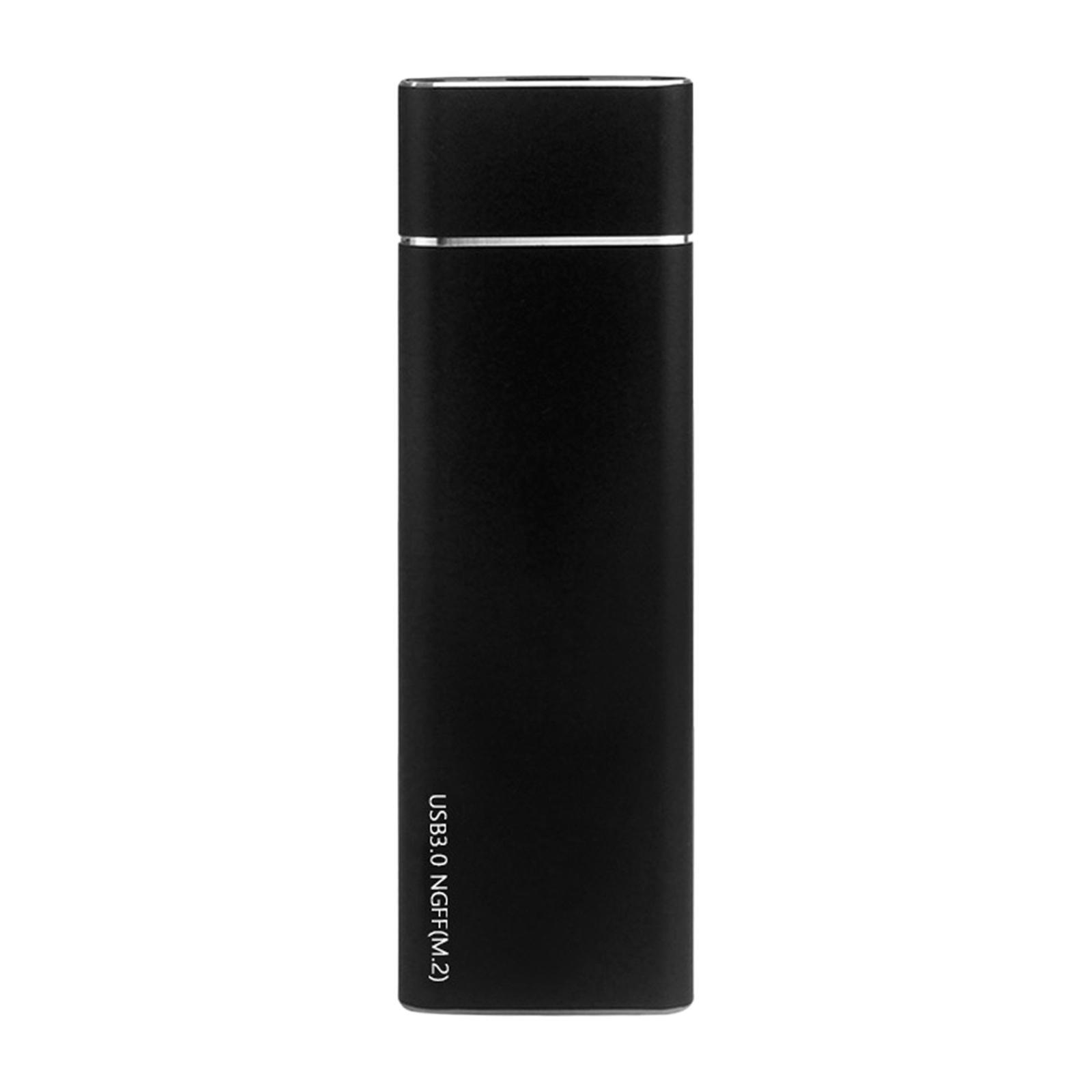 M.2 to USB 3.0 SSD Enclosure Reader Adapter with /Key Black