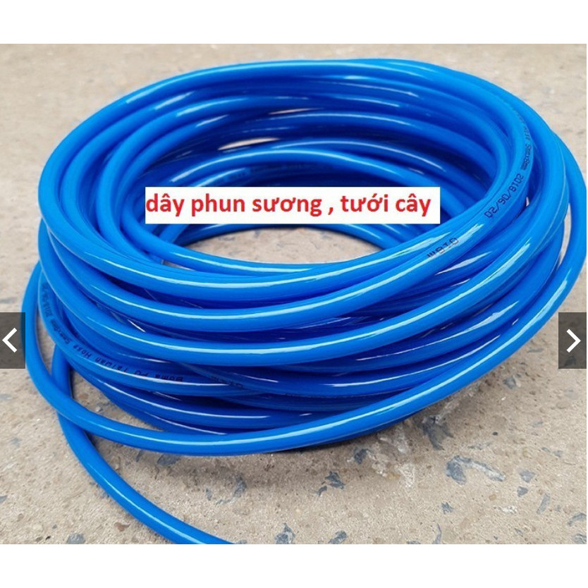 Bộ 10 mét dây phun sương 8mm chất lượng cao, tưới hoa lan, tưới cây, làm mát...