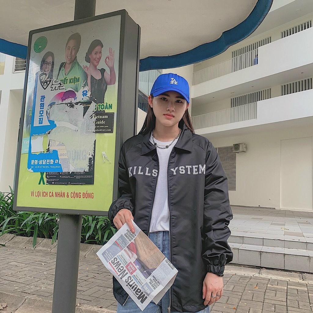 Hình thật áo khoác dù 2 lớp siêu đẹp unisex