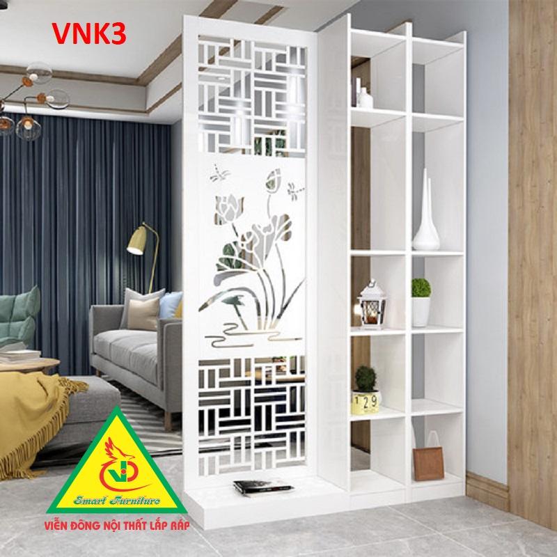 Hình ảnh Vách ngăn tủ kệ VNK1- Nội thất lắp ráp Viendong Adv