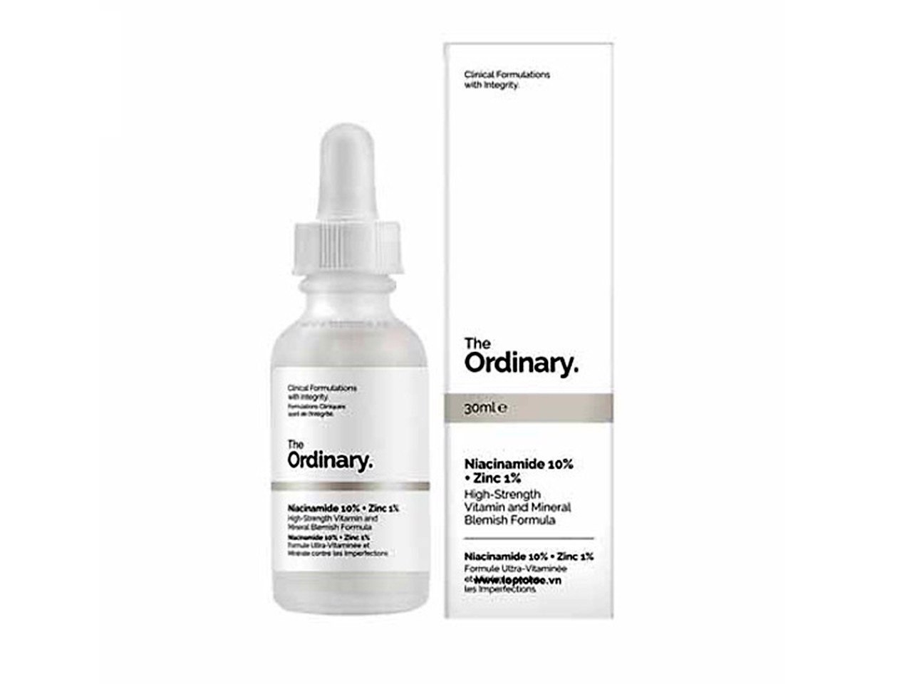 Tinh chất ngừa mụn thâm The Ordinary Niacinamide 10% + Zinc 1%