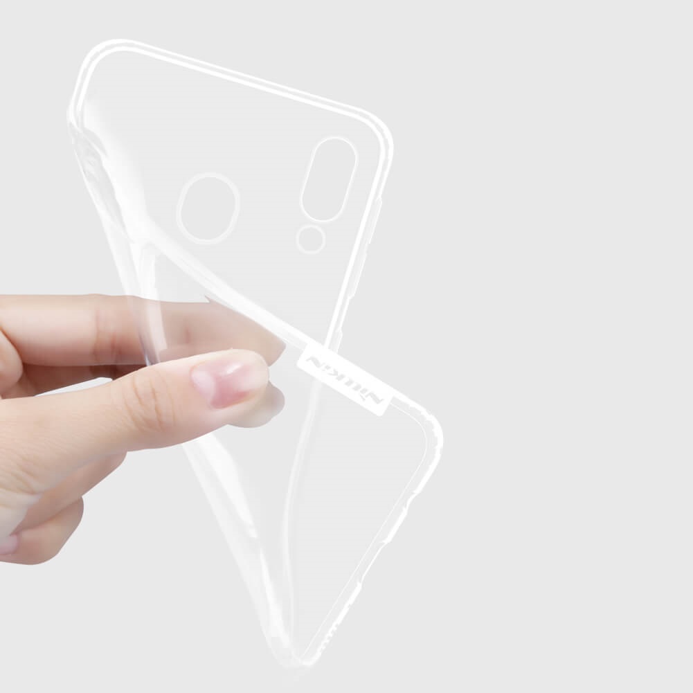 Ốp lưng cho Samsung Galaxy M20 dẻo trong suốt chính hãng Nillkin Nature - Hàng chính hãng