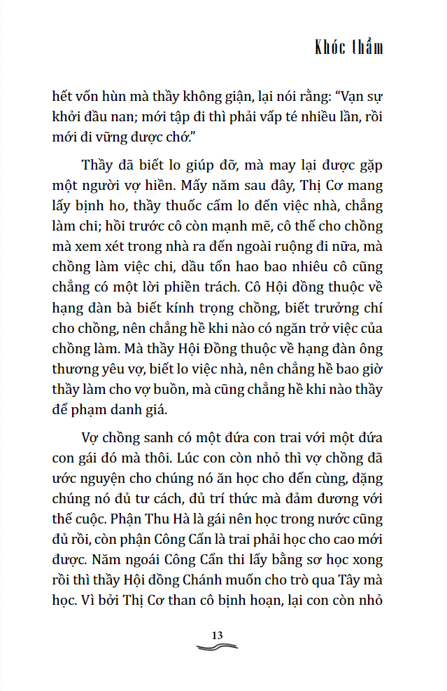 Khóc Thầm - Cha Con Nghĩa Nặng