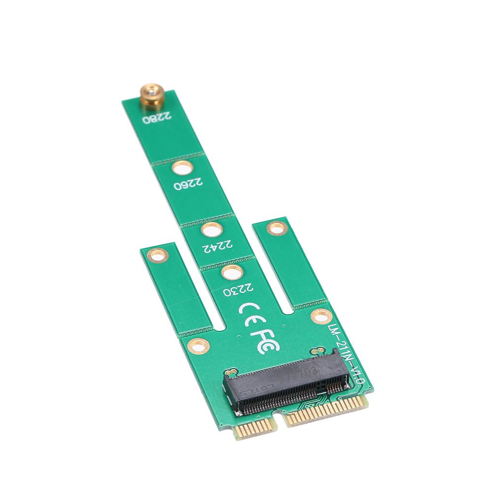 MSATA to NGFF Adapter Card Motherboard SATA to M.2 NGFF MSSD Converter Support 2230/2242/2260/2280