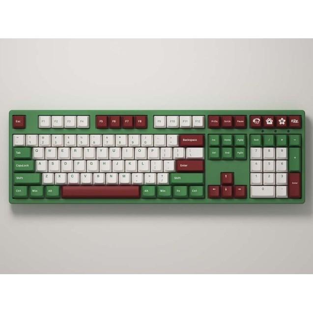 Bàn phím cơ AKKO 3108 v2 DS Matcha Red Bean (AKKO Switch V2)-HÀNG CHÍNH HÃNG