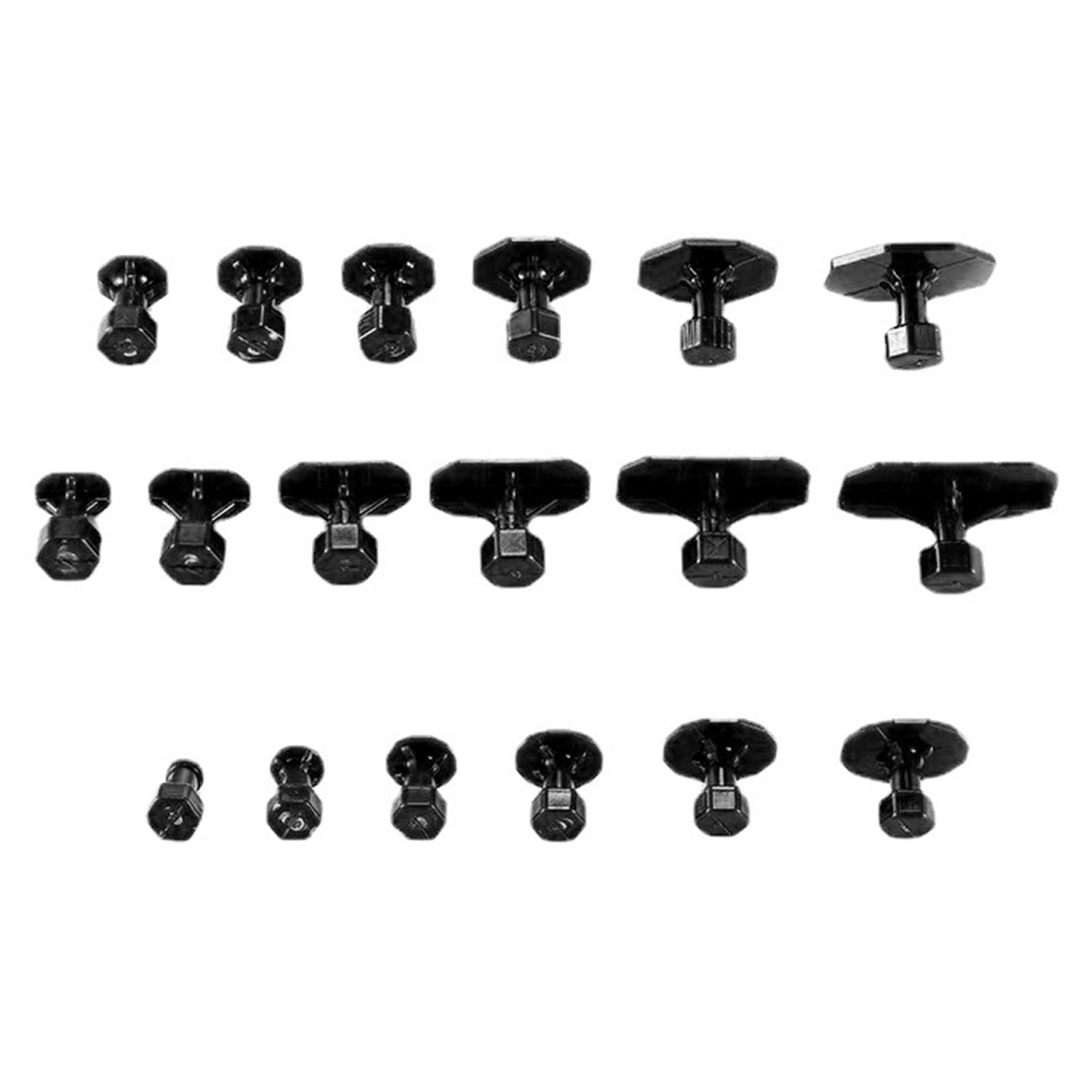18 Pieces Car Puller Portable for Automobile Automotive Hail Dents