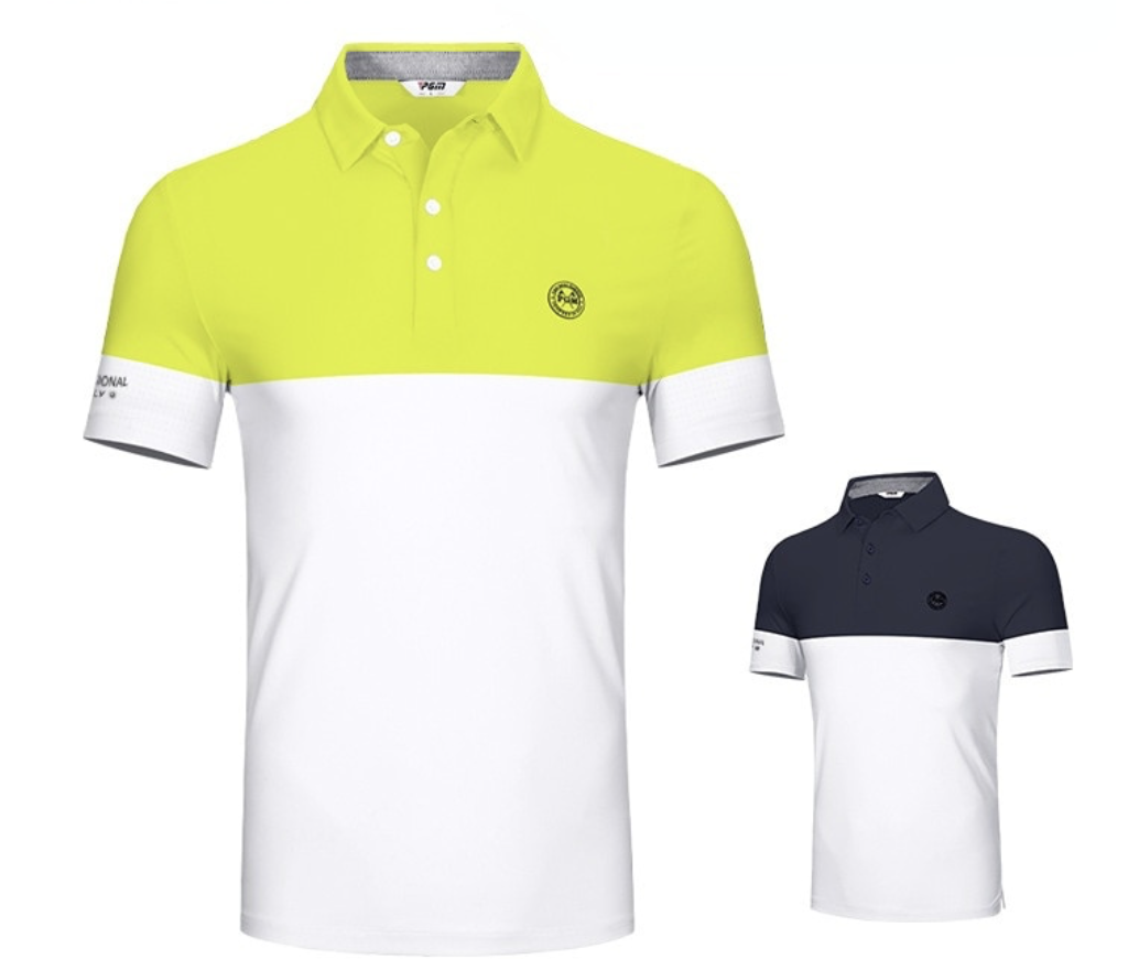 Áo Golf Nam Ngắn Tay - PGM Men Golf Shirt YF461