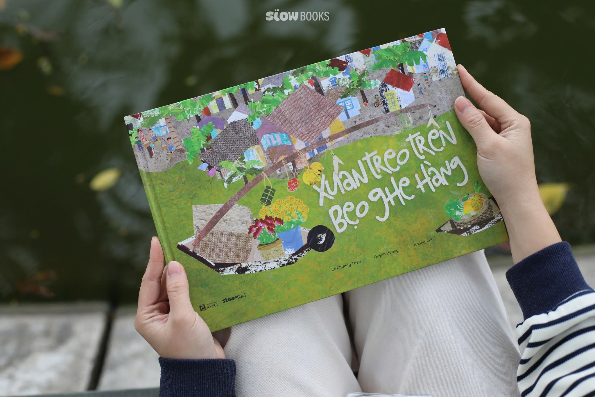 XUÂN TREO TRÊN BẸO GHE HÀNG - Quỳnh Hương (Hũ) -  Hoàng Anh   - Slow Book