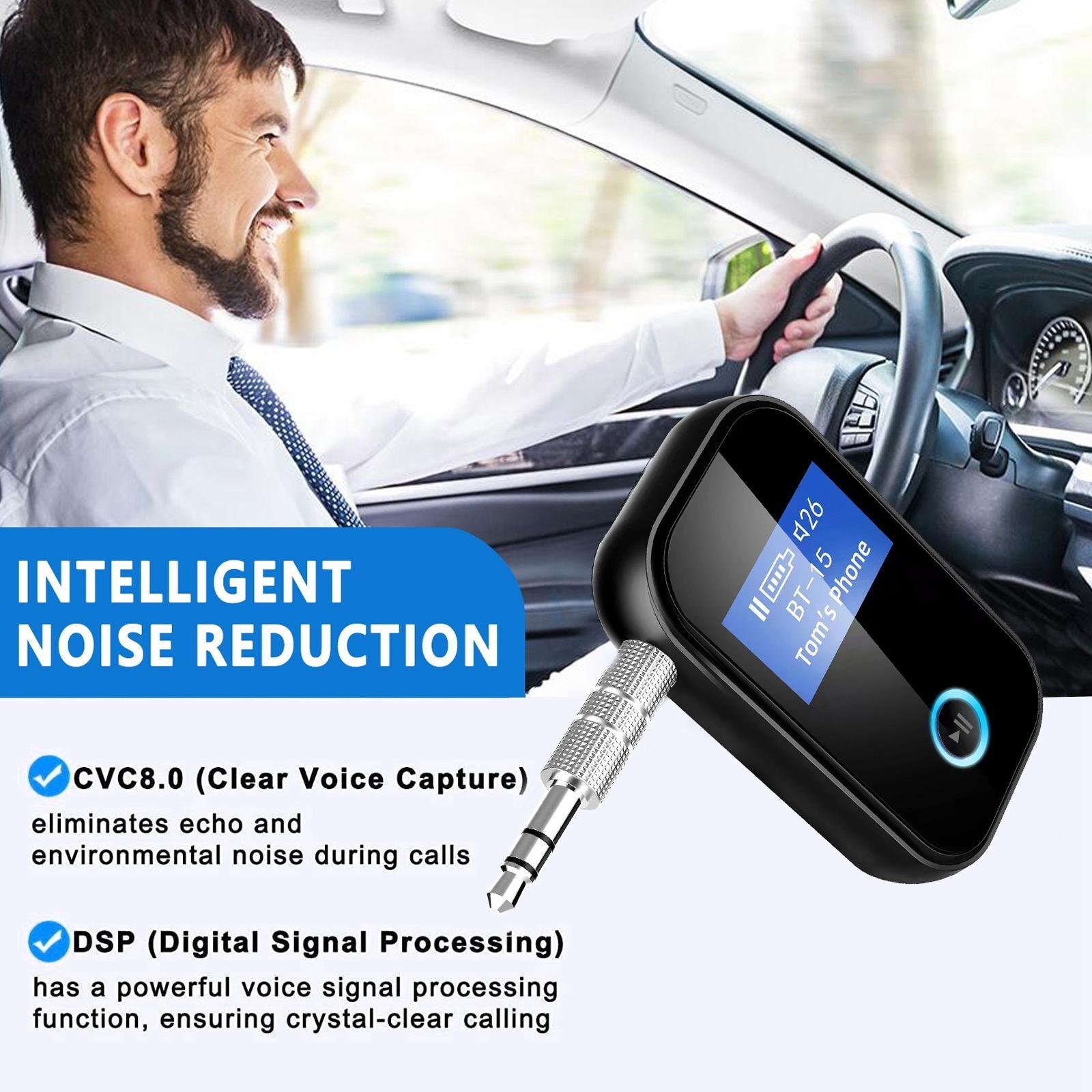Portable Car Bluetooth Transmitter &amp; Receiver TV PC Phone Speakers Car Kit
