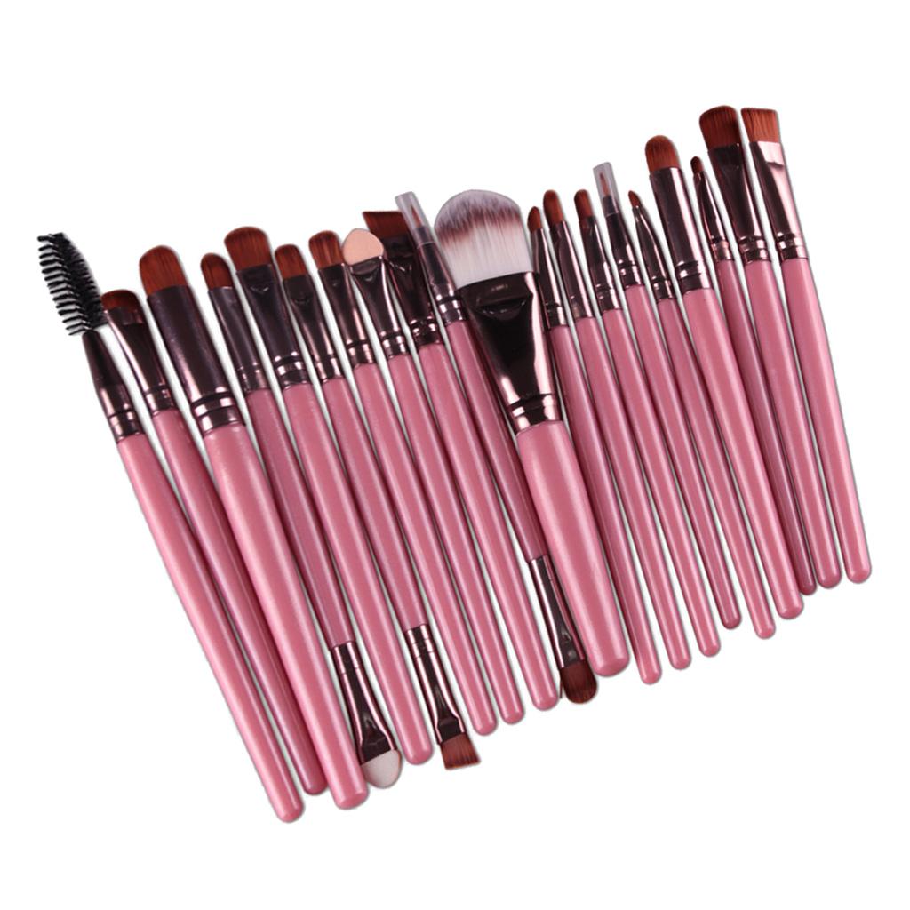 20 Pcs/Set Professional Make Up Brush Set Beauty Cosmetic Tool