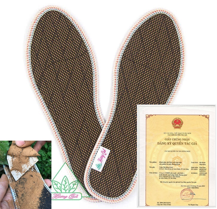 Lót giày Hương Quế CL06 chính hãng, êm, bền, bột quế thật, thơm, chống hôi chân và tốt cho sức khỏe