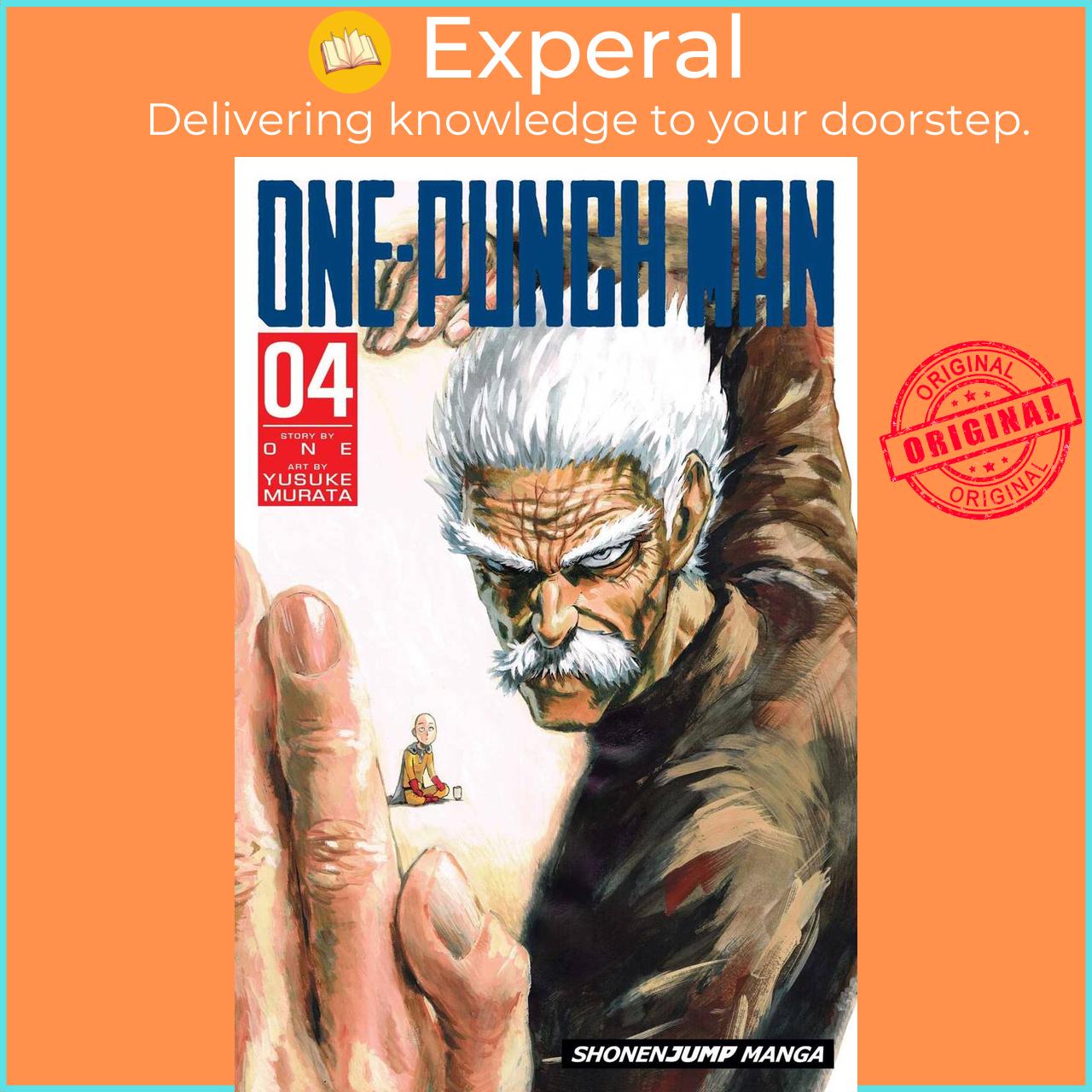 Sách - One-Punch Man, Vol. 4 by One (UK edition, paperback)