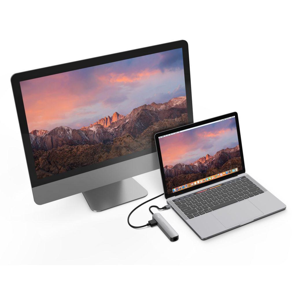 [HÀNG CHÍNH HÃNG] Cổng chuyển đổi cho MacBook, Ultrabook, Chromebook, PC &amp; USB-C devices HyperDrive 4K HDMI 6-in-1 USB-C