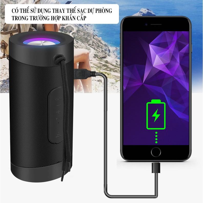 Loa Bluetooth mini Earldom A20- A21 Thiết kế trẻ trung âm thanh sống động nhỏ gọn dễ dàng mang theo -Hàng Chính Hãng