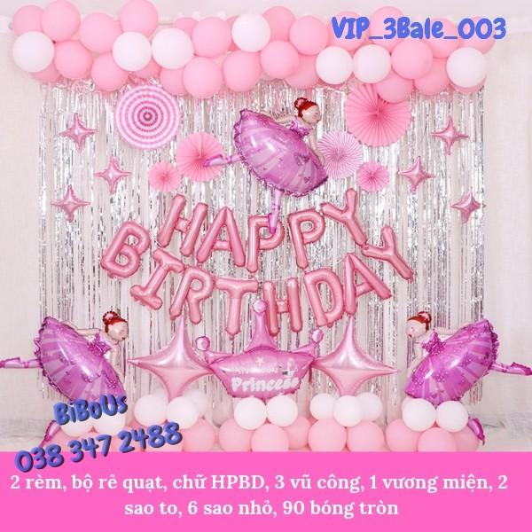 Set sinh nhật hoành tráng