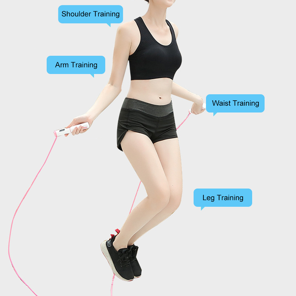 Dây nhảy với bộ đếm Trọng lượng calo kỹ thuật số