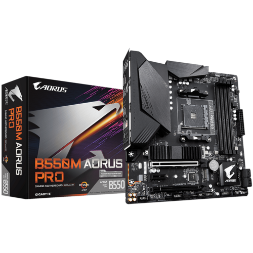 Mainboard Gigabyte B550M AORUS PRO - Hàng chính hãng