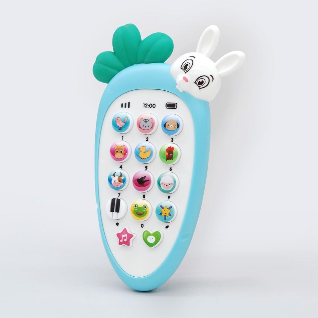 Đồ Chơi Điện Thoại Thỏ Xanh DK81051