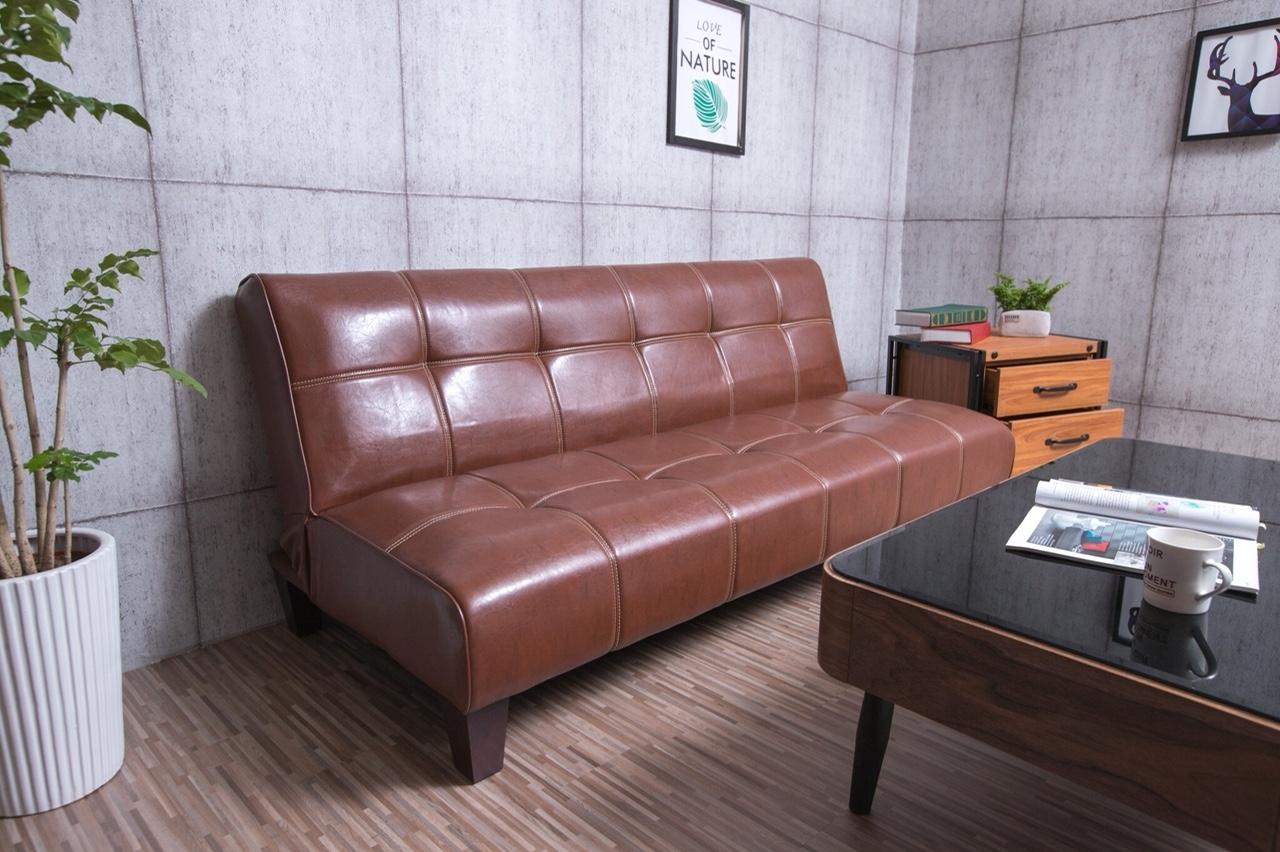 Sofa bed Juno sofa màu nâu 180 x 105 x 38 cm