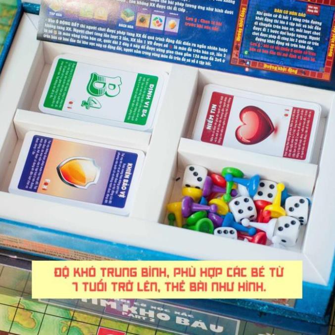 Đồ Chơi Board Game Đi Tìm Kho Báu Phần 2