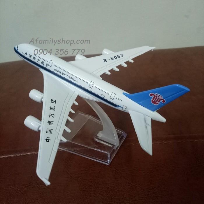 Mô hình máy bay tĩnh A380 China Southern 16cm