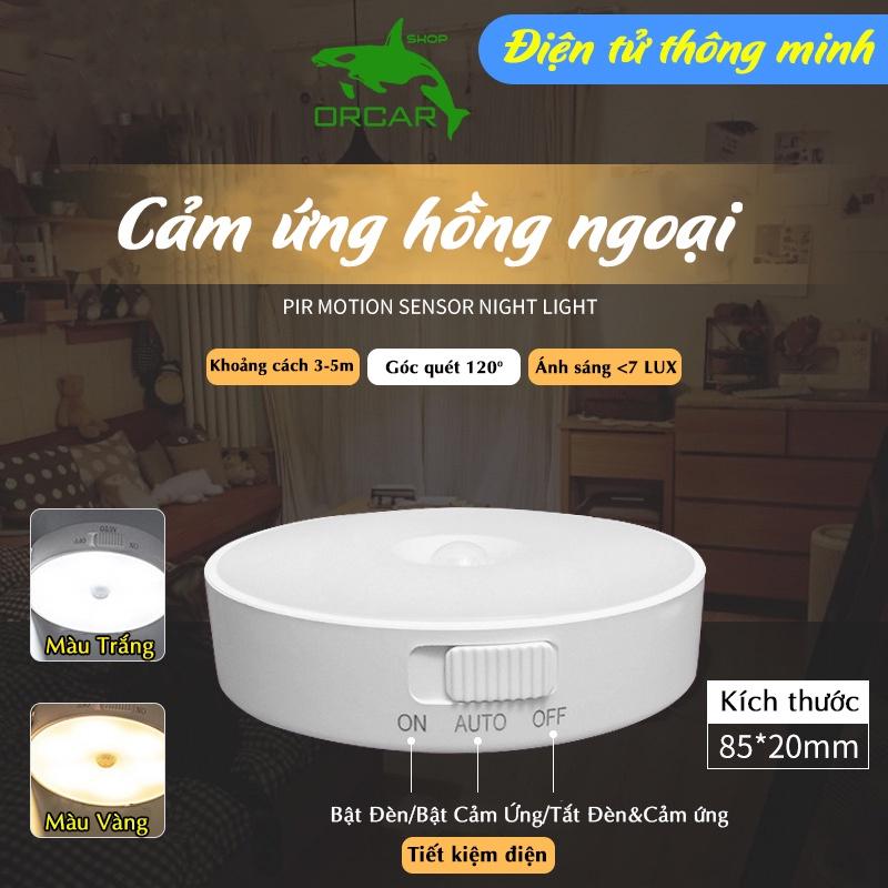 Đèn cảm ứng Bản Nâng Cấp cảm biến hồng ngoại tự động phát sáng khi có người