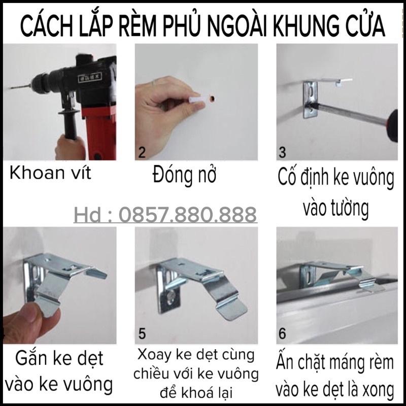 ¤ Rèm Cầu Vồng, kéo cửa sổ (Nhận làm theo kích thước riêng