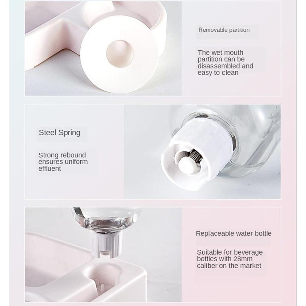 Automatic and Feeder Bowl Double Water Dispenser