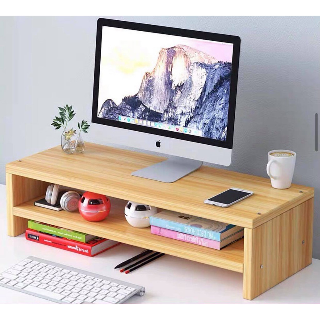 Kệ nâng màn hình máy tính 1 tầng lắp ghép MS 07