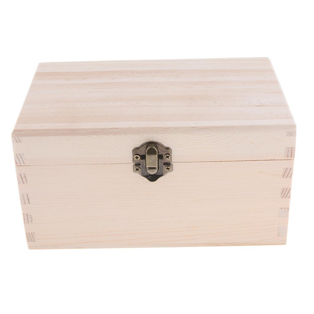 Salon SPA Wood Essential Oil Storage Box Display Carry Case Holder Organizer