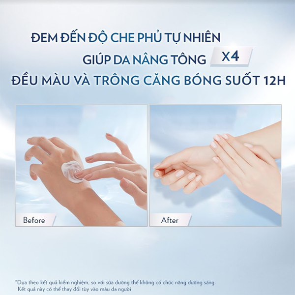 Combo 2 Vaseline Gluta-Hya Dưỡng Thể Nâng Tông Tức Thì Gấp 4x 300ML/tuýp