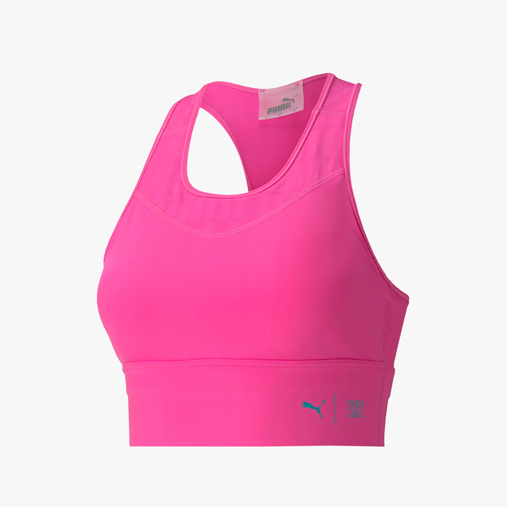 PUMA - Áo bra nữ Training FIRST MILE Mid Impact Long Line 519564-02