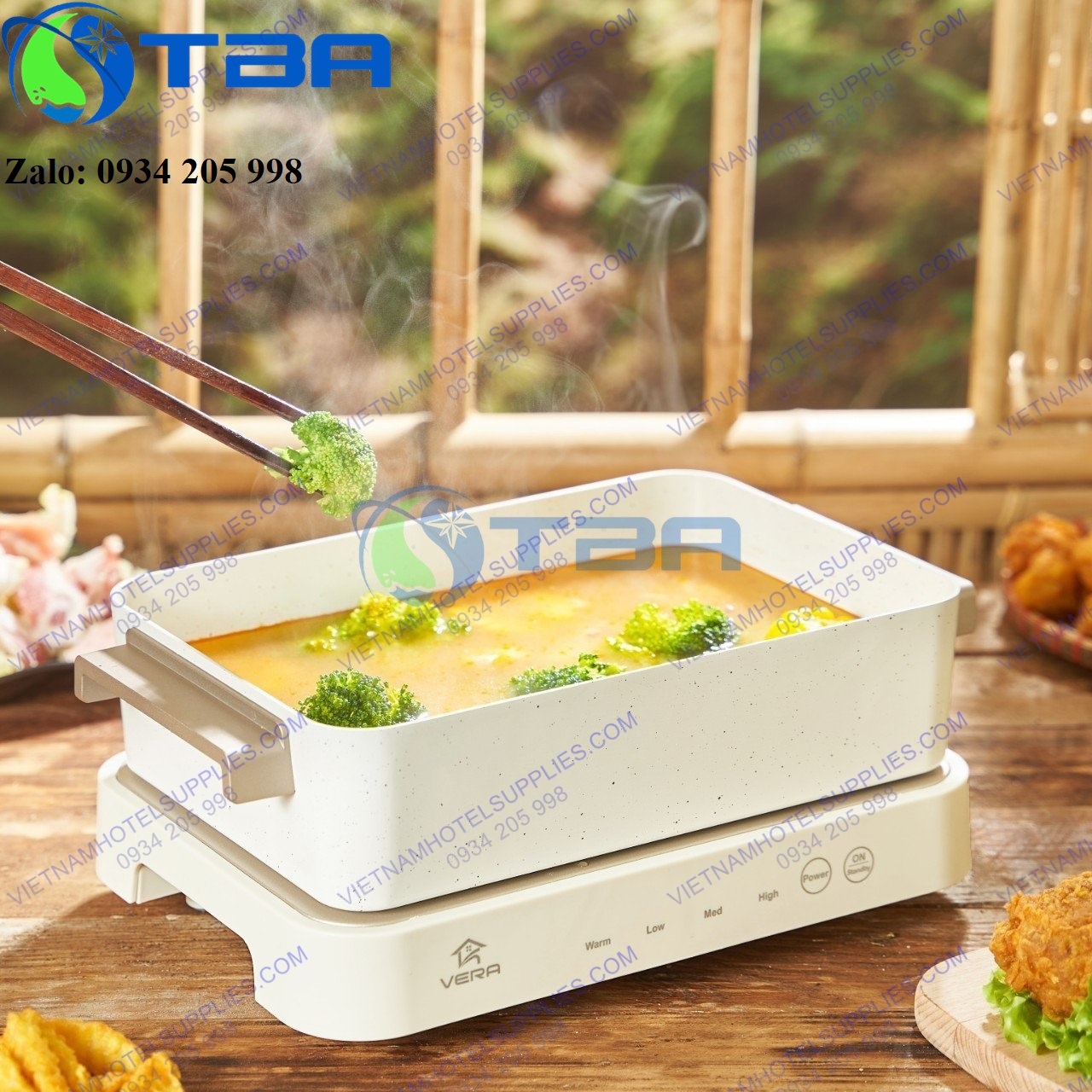 Nồi lẩu nướng đa năng HT39 nhập khẩu cao cấp