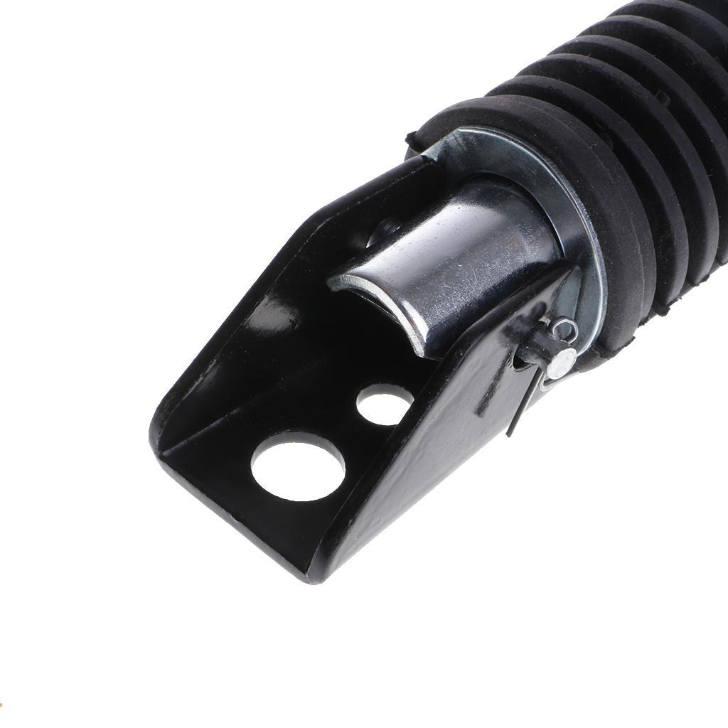2 Pieces Motorcycle Foot Rests Pedals Footpegs for for Suzuki GS125 GN125