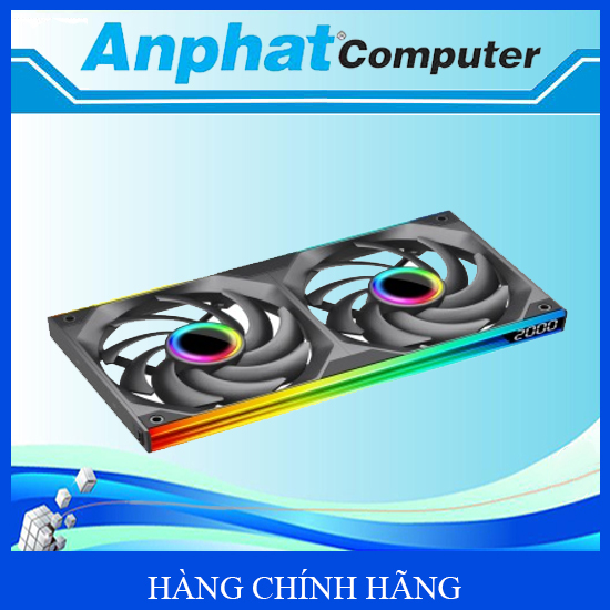 Quạt Tản Nhiệt Fan Case StarLink 240 2Fan – Hàng Chính Hãng