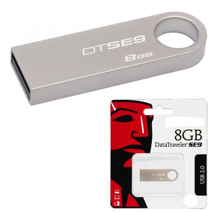 USB SE9 LOẠI 8GB  - Vỏ Kim Loại, Chống Nước, Treo Móc Khóa