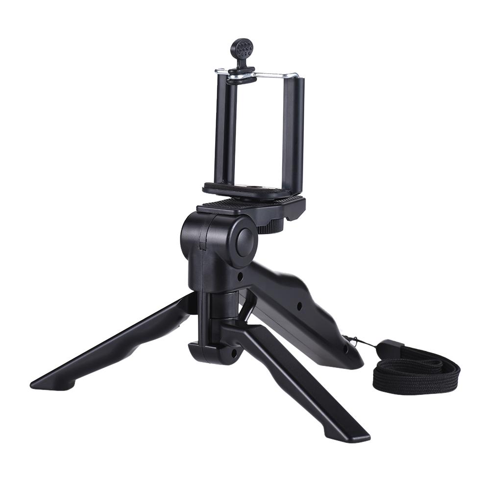 Mini Tripod Stand Support Holder Hand Grip Stabilizer with Smartphone Clip Bracket for iPhone 7 Plus/7/6/6  Plus/6s/ for
