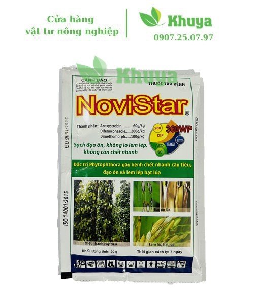 Thuốc trừ bệnh NoviStar 360WP 20g Đạo ôn - Lem lép
