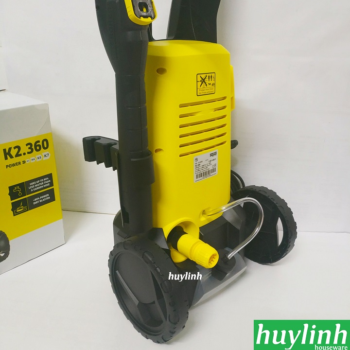 Máy xịt rửa xe cao áp Karcher K2 360 - Hàng chính hãng