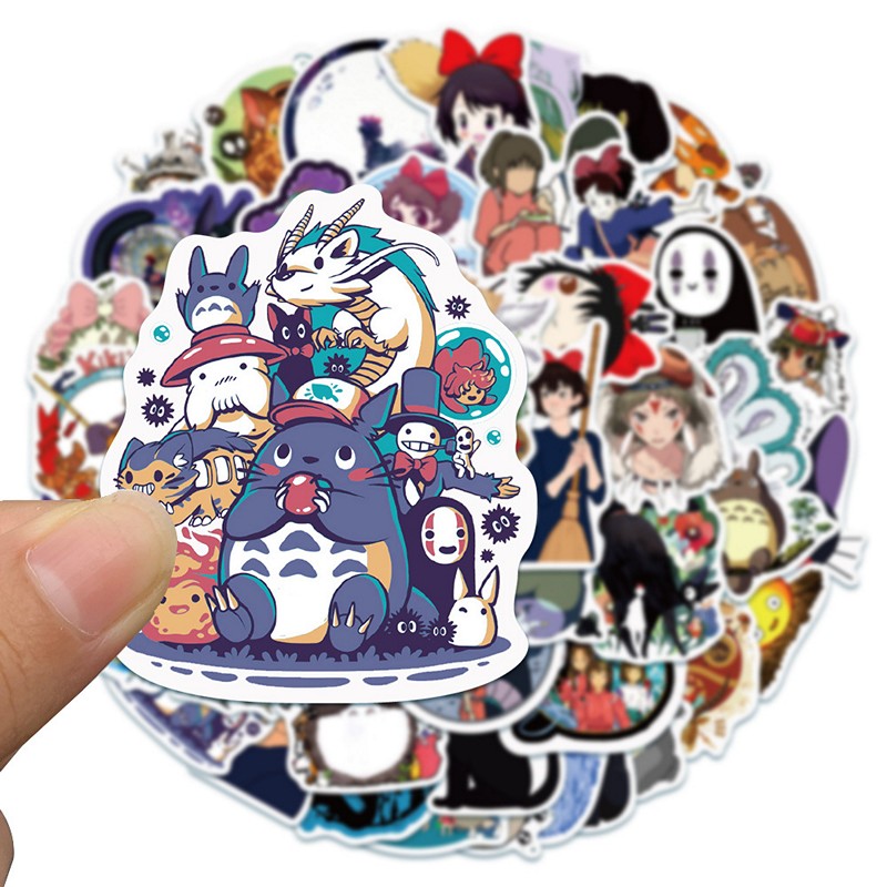 Sticker 50 miếng hình dán Piggy