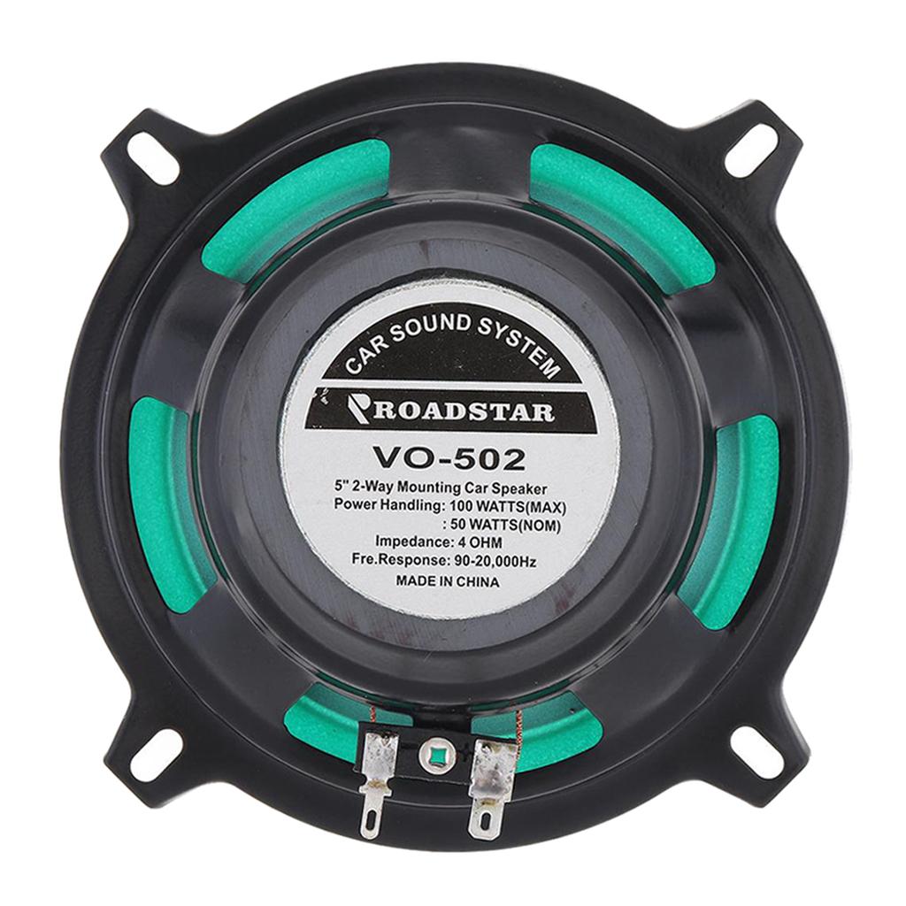 5 Inch 100W Universal Car HiFi Coaxial Speaker Vehicle Door Auto Audio