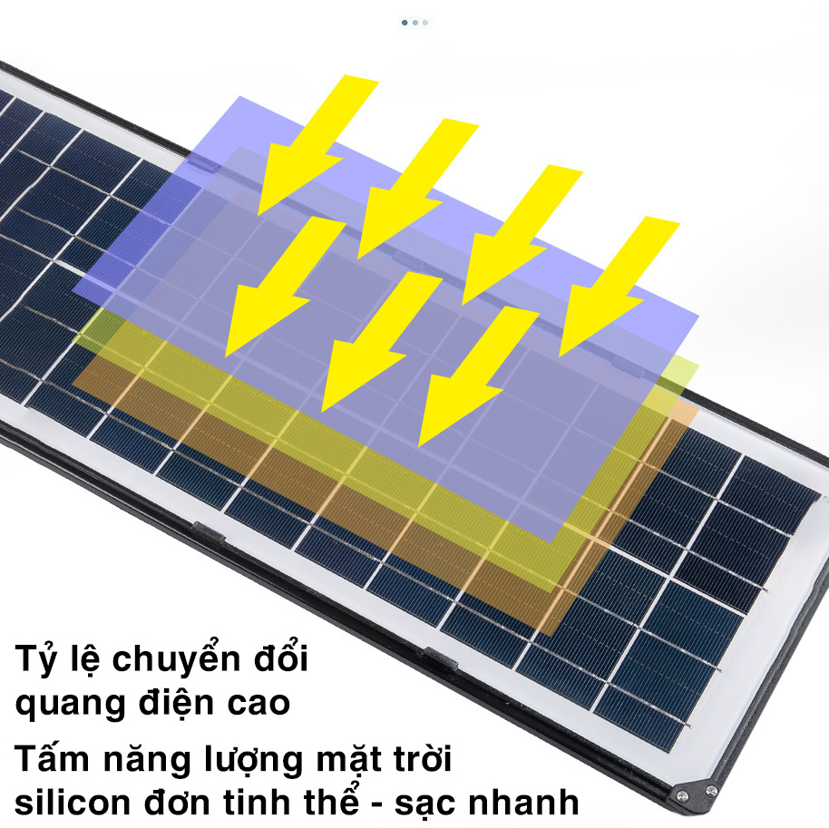 Đèn năng lượng mặt trời 200w,300w,400w ,pin dung lượng lớn, tuổi thọ lâu dài - D1383