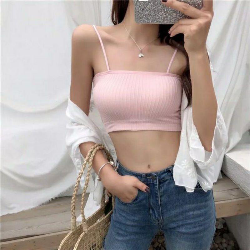 Hàng loại 1Áo Bra Quây Gân Tăm Co Giãn 4 Chiều, Có Đệm Ngực Cotton
