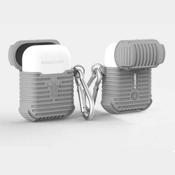 Bao case silicon cho tai nghe Apple Earpods / Airpods i-Smile chống sốc - Hàng chính hãng