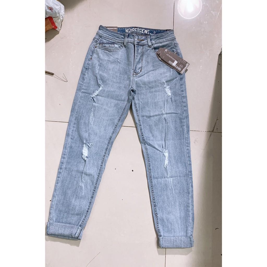 QUẦN JEAN BOY VNXK big size rách đẹp